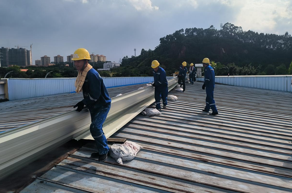 越峰電子（廣州）有限公司光伏發(fā)電項(xiàng)目開(kāi)工